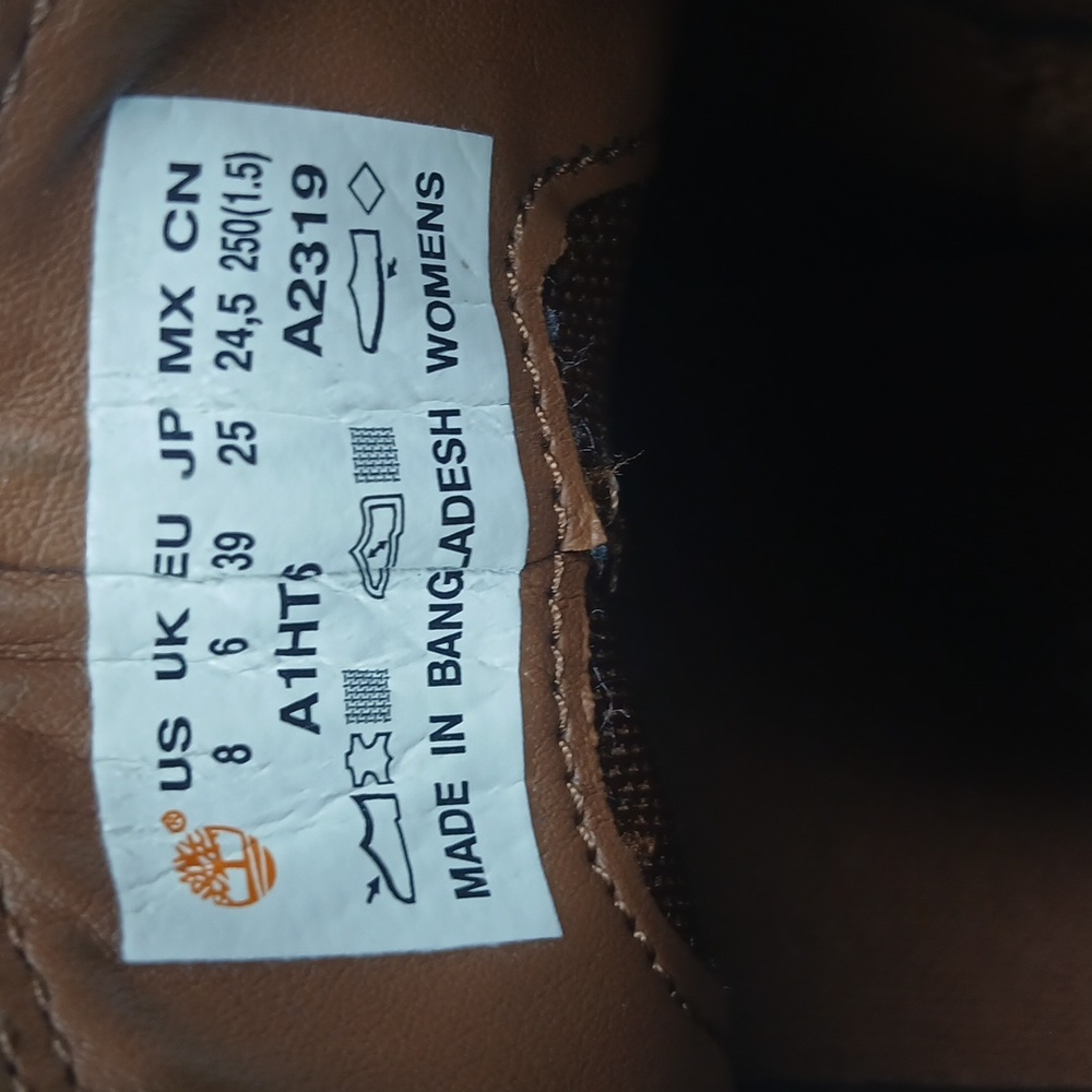 Timberland Women's Brown Heeled Boots - Picture 8 of 8
